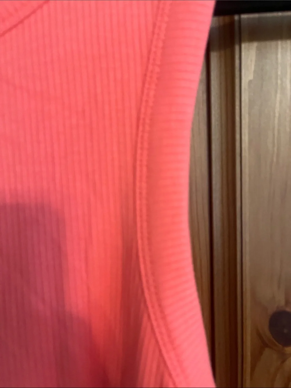 Old Navy Coral Sleeveless Peplum Dress